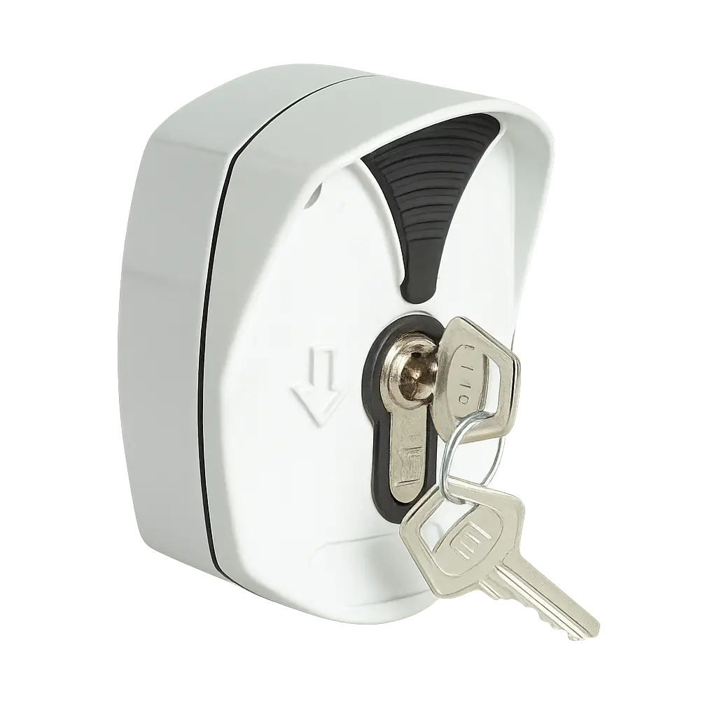 Boîtier à clé pour rideau métallique - Dépannage et installation à Boulogne-Billancourt - DRM