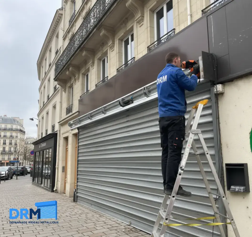 Dépannage et entretien rideau métallique Boulogne-Billancourt - DRM