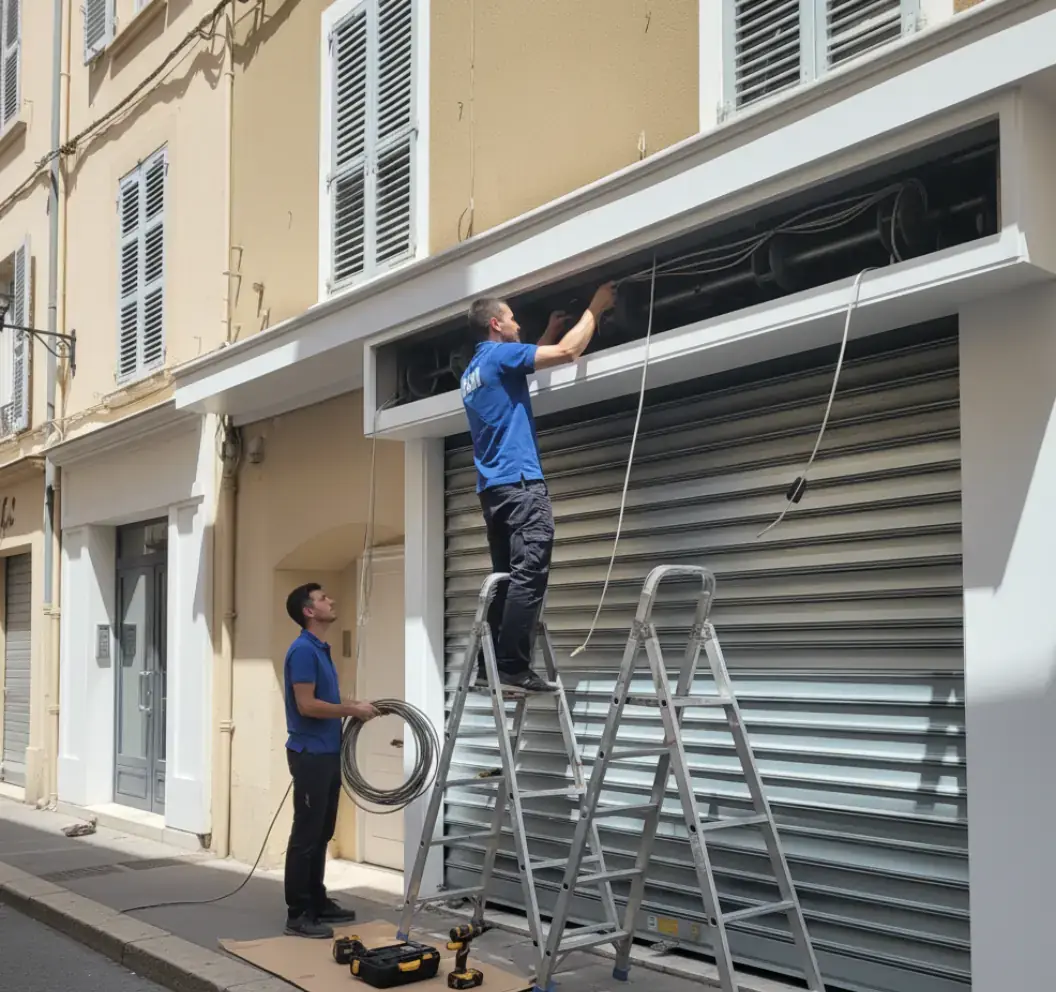 Motorisation rideau métallique - Automatisation à Boulogne-Billancourt - DRM