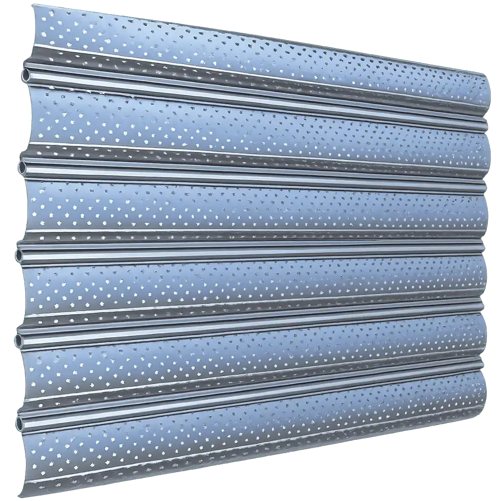 Rideau métallique lames microperforées - Visibilité et ventilation à Boulogne-Billancourt - DRM