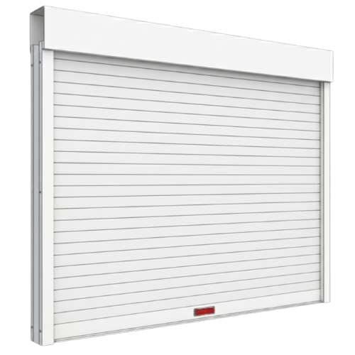 Rideau métallique lames pleines gris - Installation rideau métallique à Boulogne-Billancourt - DRM